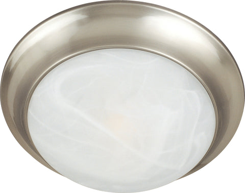 Essentials 2-Light Flush Mount Satin Nickel - C157-5851MRSN