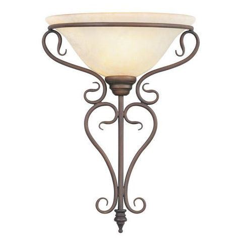 Livex Coronado 1 Light Imperial Bronze Wall Sconce - C185-6182-58