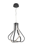 ZC121-5105D18BK - Regency Lighting: Dahlia 3 light in Black Pendant