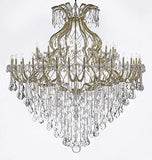 Maria Theresa Crystal Chandelier H 72" W 72" Trimmed With Spectratm Crystal - Reliable Crystal Quality By Swarovski - Cjd-Cg/B12/2181/72Sw