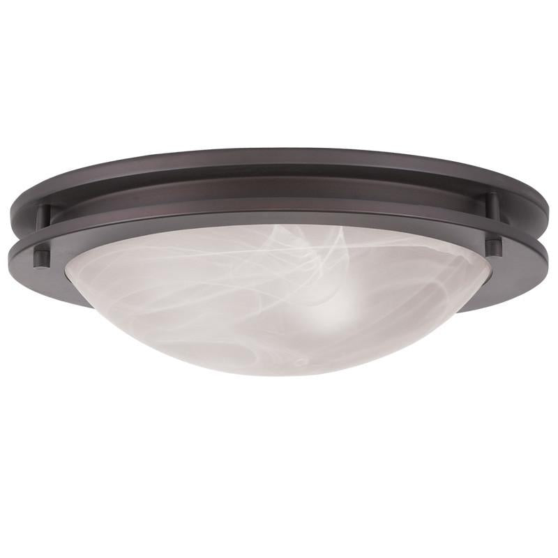 Livex Ariel 2 Light Bronze Ceiling Mount - C185-7058-07