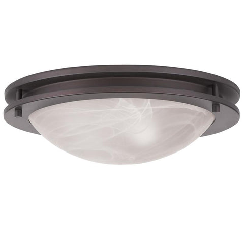 Livex Ariel 2 Light Bronze Ceiling Mount - C185-7058-07