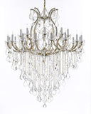 Crystal Chandelier Lighting Chandeliers H59" X W46" Great for The Foyer, Entry Way, Living Room, Family Room and More! - A500-B12/2MT/24+1