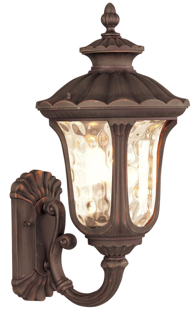 Livex Oxford 3 Light IB Outdoor Wall Lantern - C185-7656-58