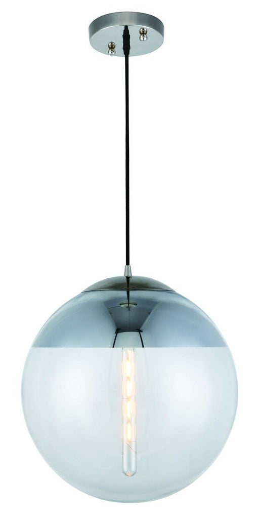 ZC121-1142D16PN - Urban Classic: Beckett 1 light Polished Nickel Pendant