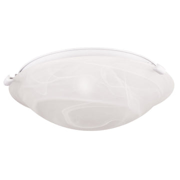 Livex Oasis 3 Light White Ceiling Mount - C185-8012-03