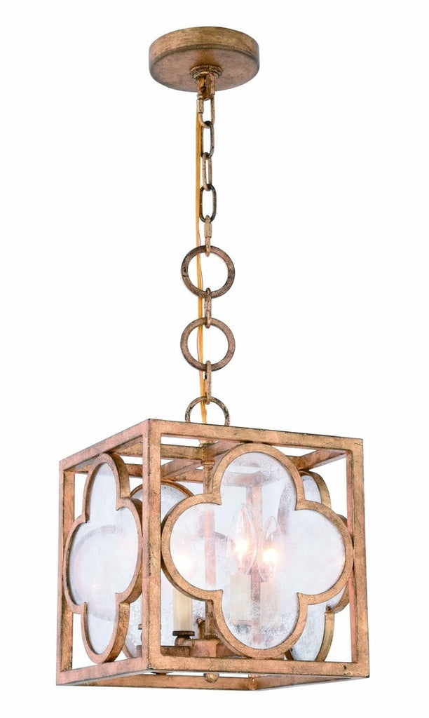 ZC121-1526D10GIAG - Urban Classic: Trinity 4 light Golden Iron Pendant