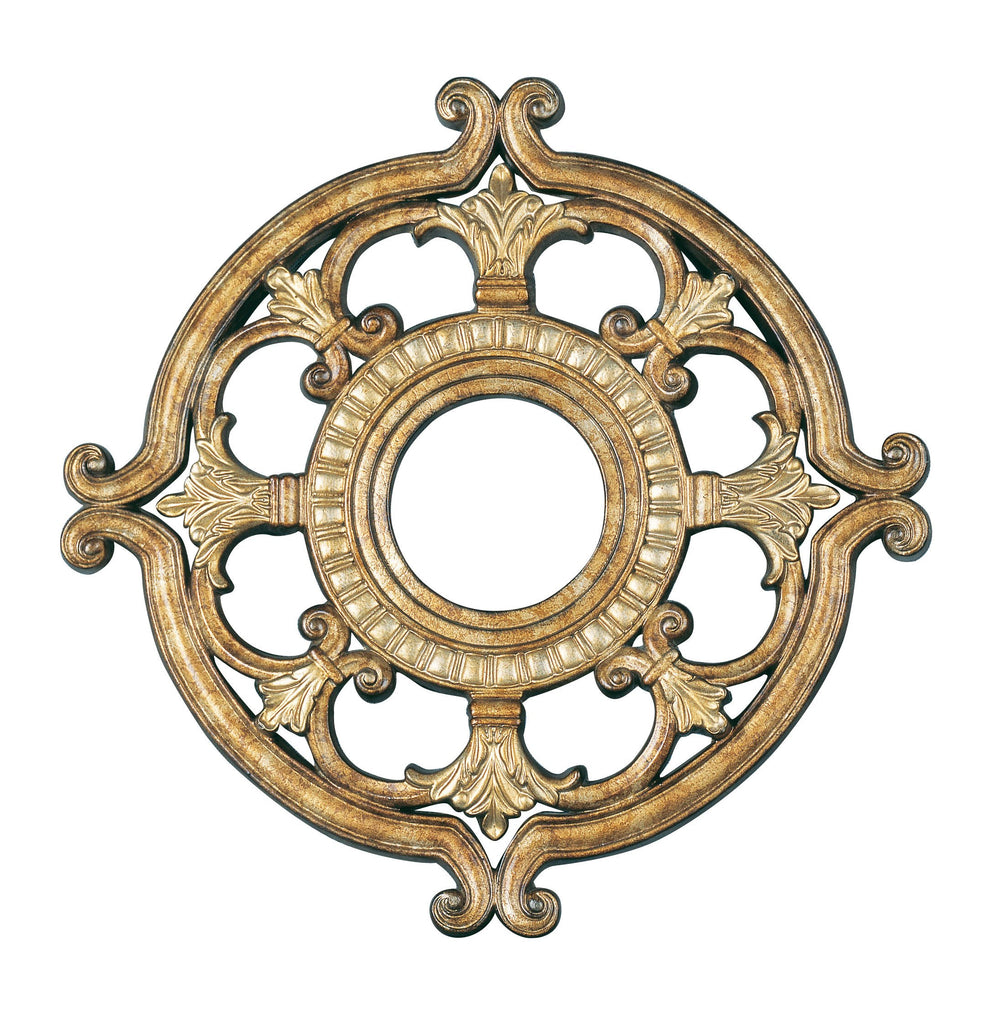 Livex Ceiling Medallions Vintage Gold Leaf Ceiling Medallion - C185-8218-65