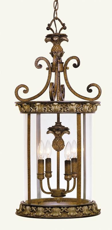 Livex Savannah 4 Light Venetian Patina Hall/Foyer - C185-8474-57