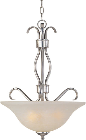 Basix EE 3-Light Invert Bowl Pendant Satin Nickel - C157-85121ICSN