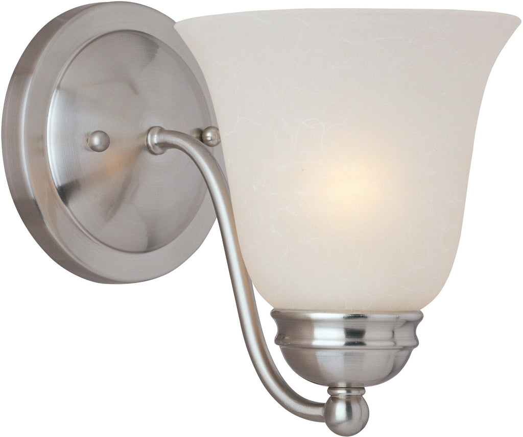 Basix EE 1-Light Wall Sconce Satin Nickel - C157-85131ICSN