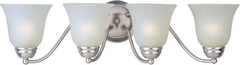 Basix EE 4-Light Bath Vanity Satin Nickel - C157-85134ICSN