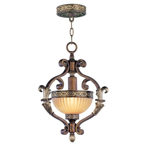 Livex Seville 1 Light PBZ Hall/Foyer - C185-8530-64