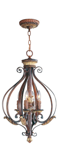 Livex Villa Verona 4 Light VBZ Foyer - C185-8556-63