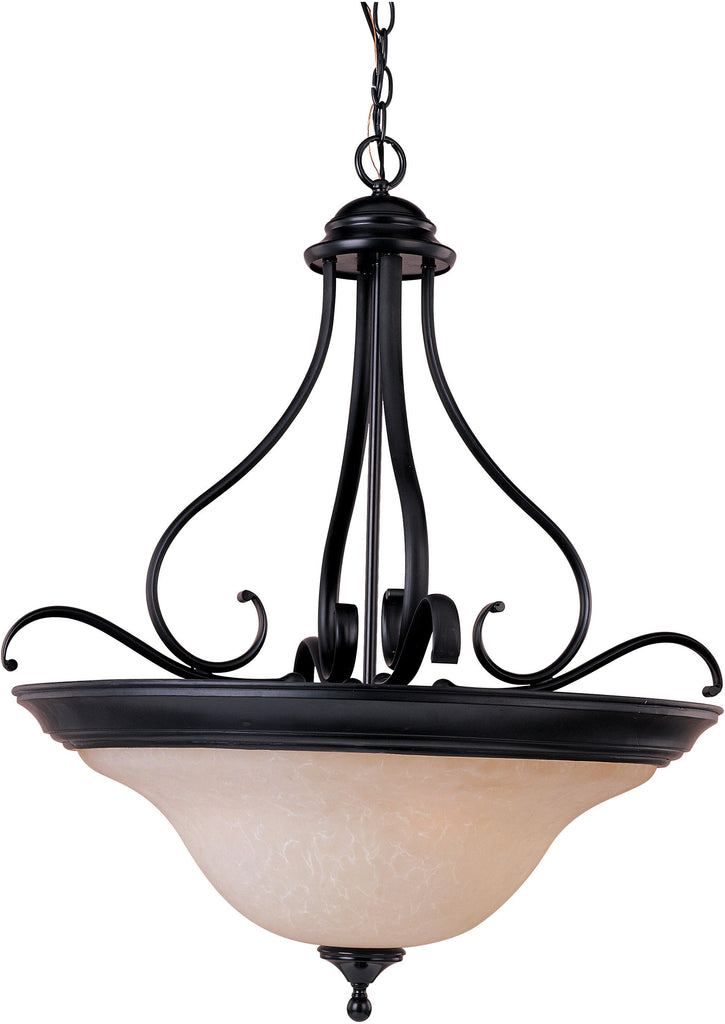 Linda EE 4-Light Invert Bowl Pendant Oil Rubbed Bronze - C157-85803WSOI