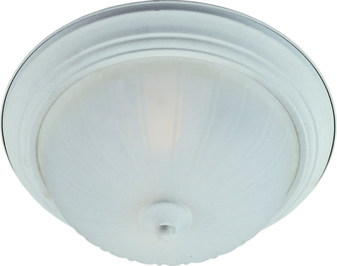 3-Light Flush Mount Textured White - C157-85832FTTW