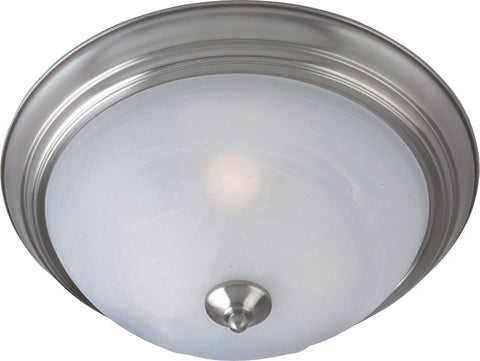 3-Light Flush Mount Satin Nickel - C157-85842MRSN