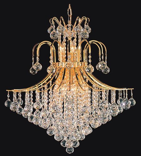 French Empire Crystal Chandelier Chandeliers Lighting H50" X W31" - J10-26068/14LARGE