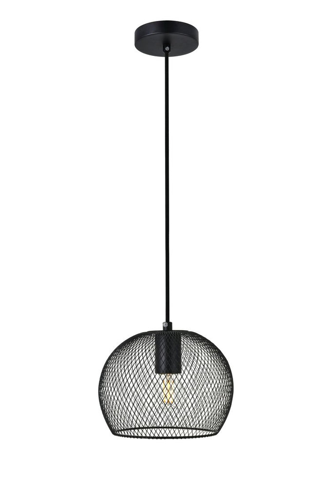 ZC121-LD2248BK - Living District: Keller 1 Light Black Pendant