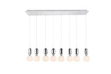 ZC121-5107D8C - Regency Lighting: Lea 8 light in Chrome Pendant