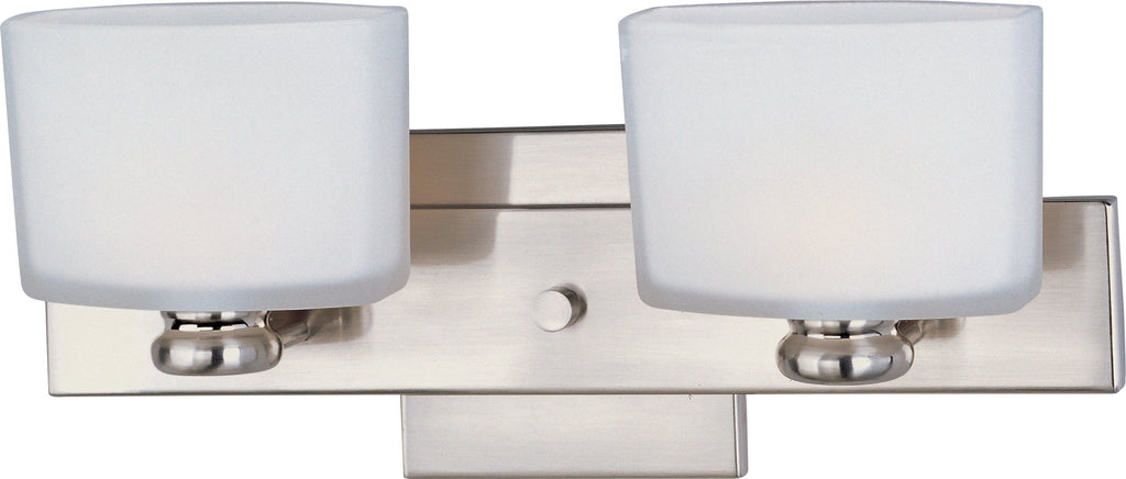 Essence 2-Light Bath Vanity Satin Nickel - C157-9002SWSN