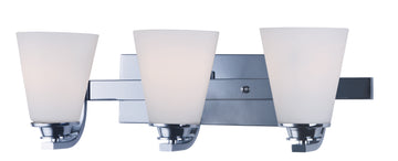 Conical 3-Light Bath Vanity Polished Chrome - C157-9013SWPC