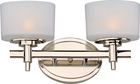 Lola 2-Light Bath Vanity Polished Nickel - C157-9022SWPN