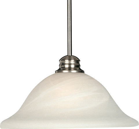 Essentials 1-Light Pendant Satin Nickel - C157-91061MRSN