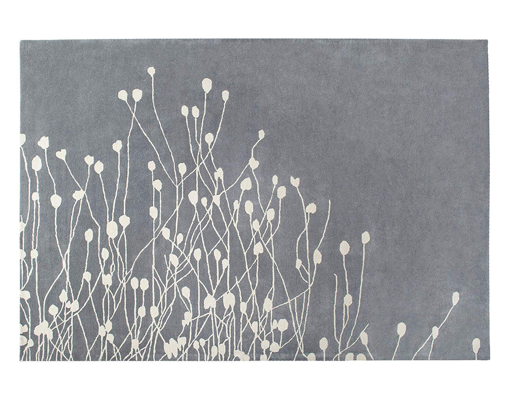 Set of 2 - Floral Hand-Tufted Transitional Contemporary Wool Rug Area Rug 8 X 10 - 2EA J10-IN-201-8X10