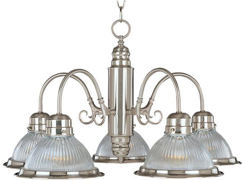 Builder Basics 5-Light Chandelier Satin Nickel - C157-91195CLSN