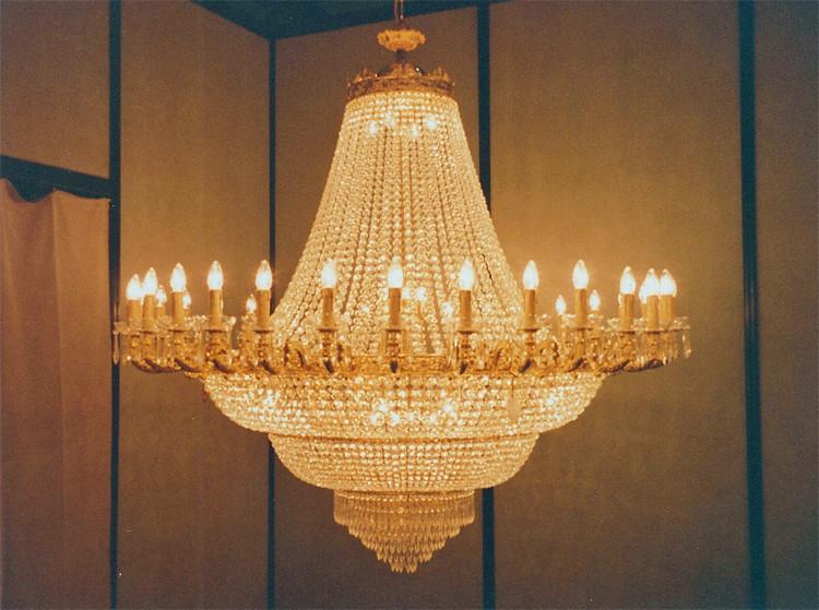 YH905-959/40 EMPIRE CRYSTAL CHANDELIER