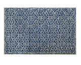 Handtufted Moroccan Navy Wool Area Rug 5 X 7 - J10-IN-210-5X7