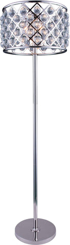 C121-1204FL20PN/RC By Elegant Lighting - Madison Collection Polished nickel Finish 4 Lights Floor Lamp