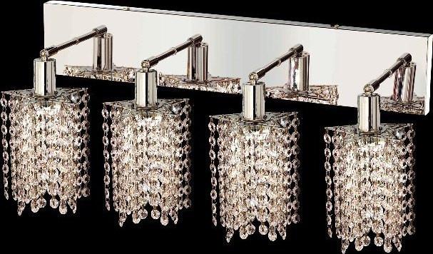 ZC121-1284W-O-P-CL/EC By Regency Lighting Mini Collection 4 Lights Wall Sconce Chrome Finish