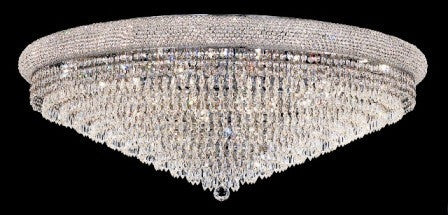 C121-1802F42C By Regency Lighting-Primo Collection Chrome Finish 30 Lights Flush