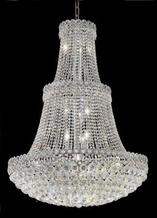 C121-1901G30C By Regency Lighting-Century Collection Chrome Finish 17 Lights Chandelier