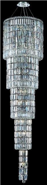 ZC121-2030G80C/EC By Regency Lighting Maxim Collection 22 Light Chandeliers Chrome Finish