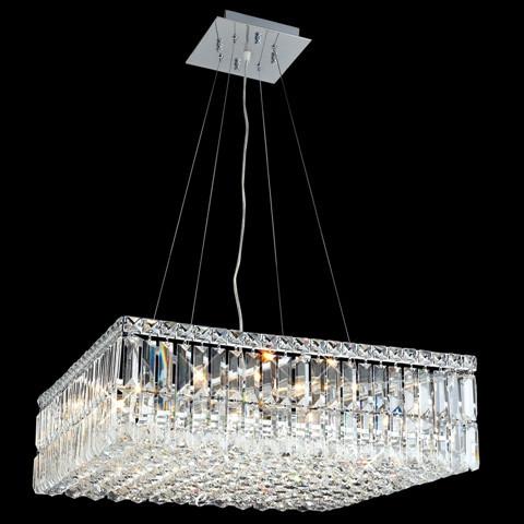 ZC121-V2032D24C By REGENCY - Maxim Collection Polished Chrome Finish Chandelier