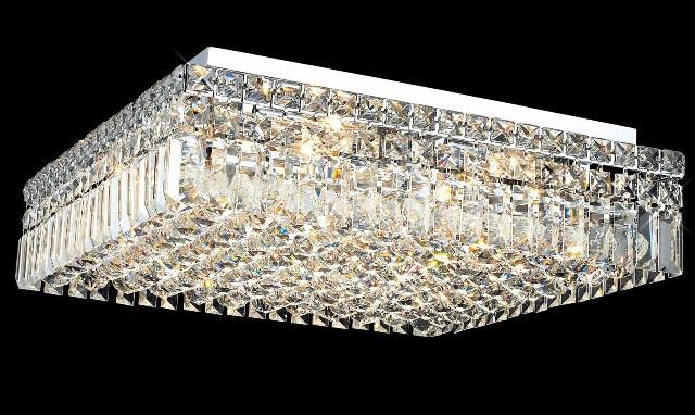 ZC121-V2032F20C By REGENCY - Maxim Collection Polished Chrome Finish Flush Semi-Flush Lighting