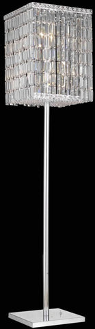 C121-2032FL65C/RC By Elegant Lighting Maxim Collection 4 Light Floor Lamp Chrome Finish