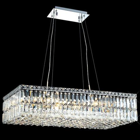 ZC121-V2034D32C By REGENCY - Maxim Collection Polished Chrome Finish Chandelier