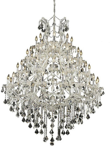 ZC121-2800G46C/EC By Regency Lighting - Maria Theresa Collection Chrome Finish 49 Lights Foyer/Hallway