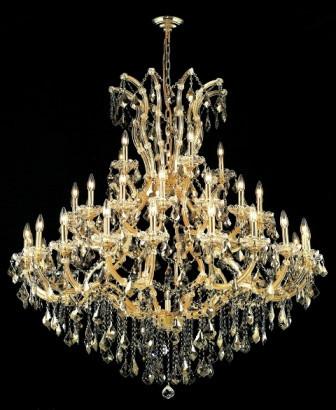 C121-2800G52G-GT By Regency Lighting-Maria Theresa Collection Gold Finish 41 Lights Chandelier