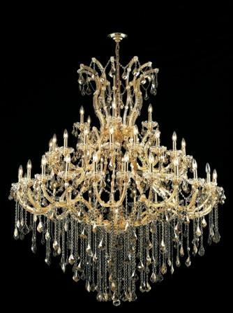 C121-2800G60G-GT By Regency Lighting-Maria Theresa Collection Gold Finish 49 Lights Chandelier