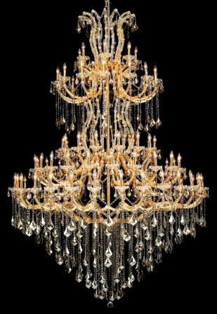 C121-2800G96G-GT By Regency Lighting-Maria Theresa Collection Gold Finish 85 Lights Chandelier