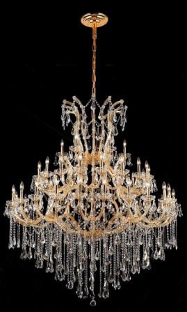 C121-2801G60G By Regency Lighting-Maria Theresa Collection Gold Finish 49 Lights Chandelier