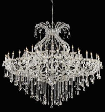 C121-2801G72C By Regency Lighting-Maria Theresa Collection Chrome Finish 49 Lights Chandelier