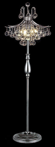 ZC121-8000FL16C/EC By Regency Lighting Toureg Collection 6 Light Floor Lamps Chrome Finish