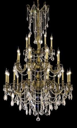 C121-9225G38AB By Regency Lighting-Rosalia Collection Antique Bronze Finish 25 Lights Chandelier