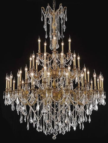 C121-9245G54FG By Regency Lighting-Rosalia Collection French Gold Finish 45 Lights Chandelier